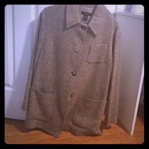 A wool coat